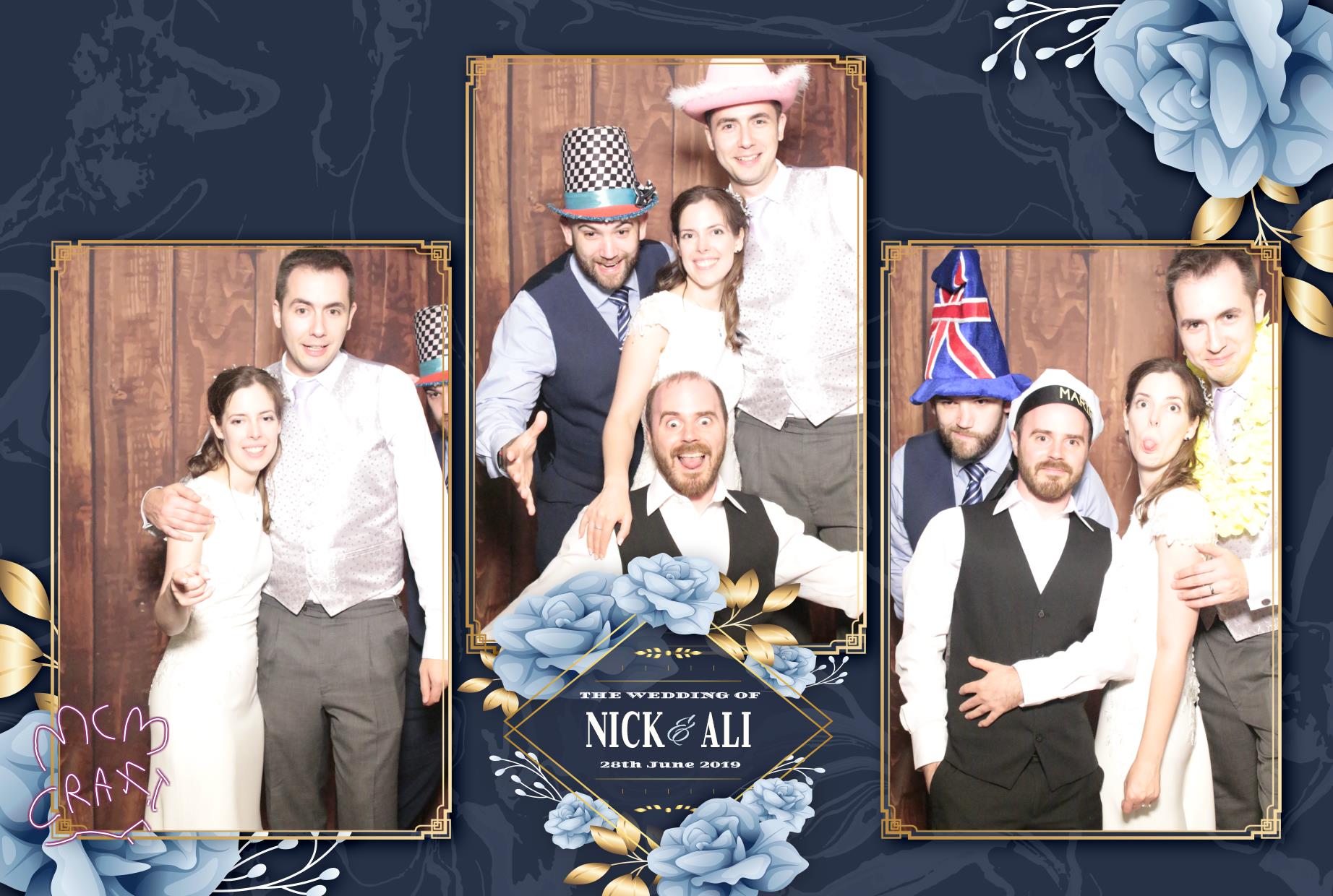 Nick & Ali's Wedding | View more photos from the event at gallery.myphotoboothexperience.co.uk/u/MyPhotoBoothExperienceLtd/Nick-Alis-Wedding